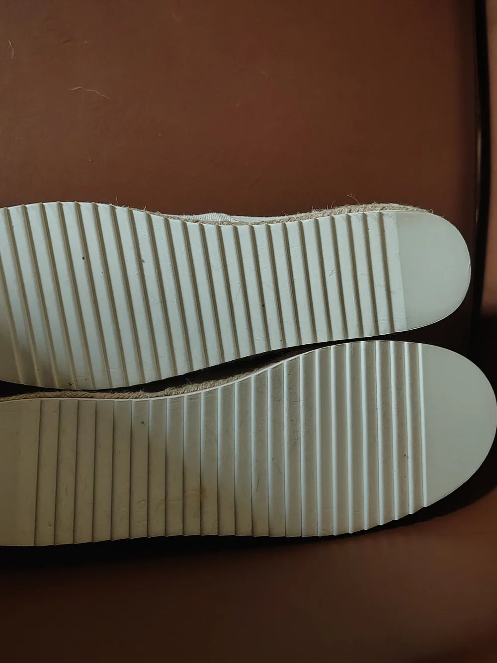 TOMS Slip-On Espadrilles in Light Beige